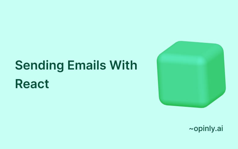 (Technical) Sending Emails With React, Tailwind CSS and AWS SES