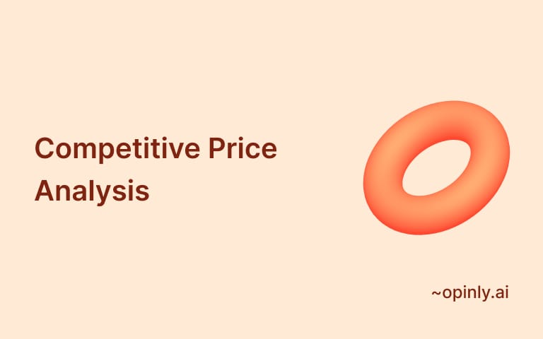 What is Competitive Price Analysis and Why Does It Matter?