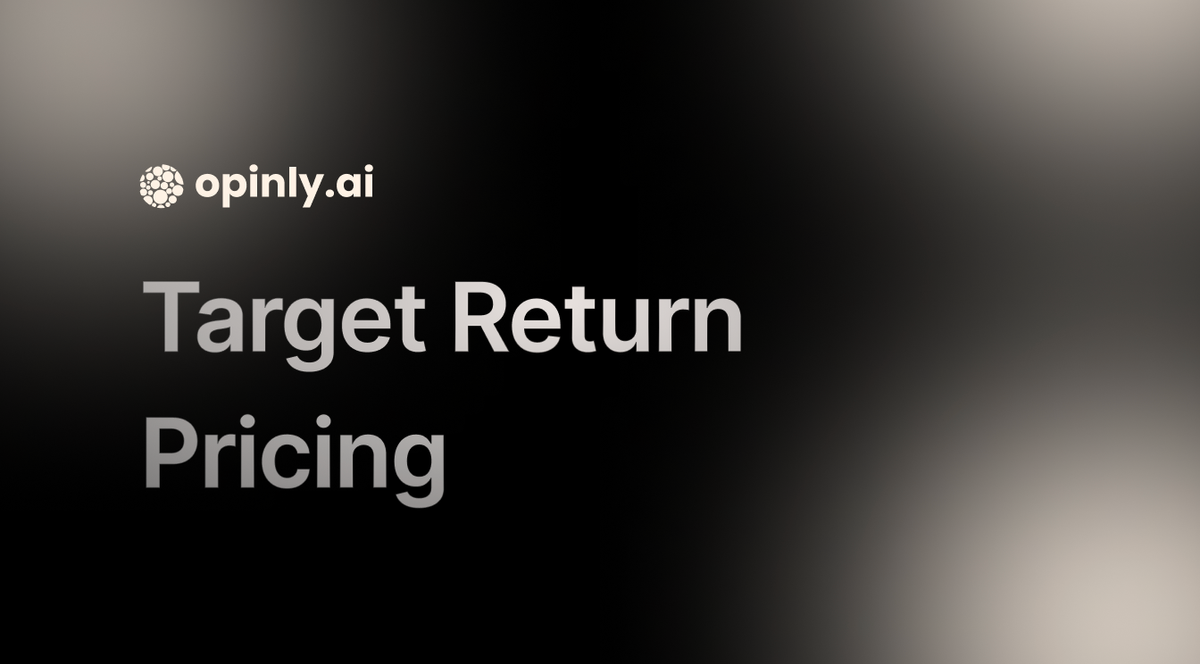 How to Implement Target Return Pricing in Your Business