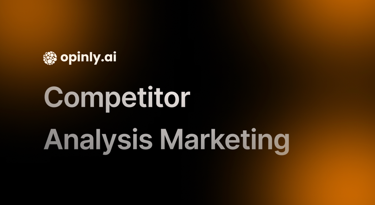 A Guide to Competitor Analysis Marketing for SaaS Businesses