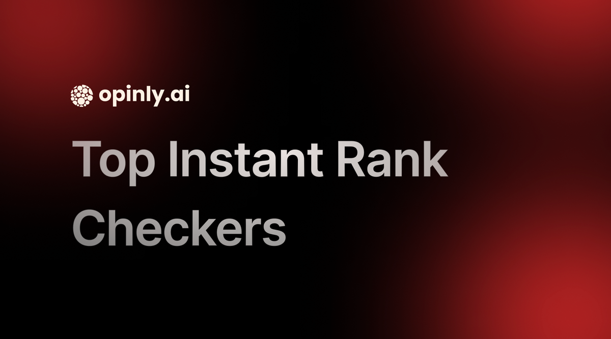 Top Instant Rank Checker: Track Your SEO Performance Effortlessly