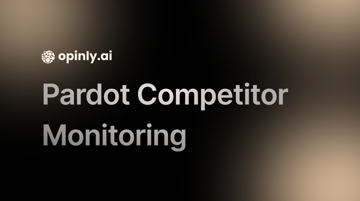 Effective Pardot Competitor Monitoring: Boost Your Marketing Strategy