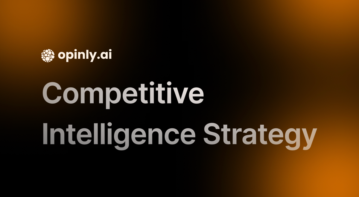 Top 5 Steps to Develop a Winning Competitive Intelligence Strategy