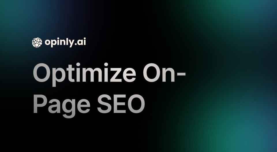 Optimize On-Page SEO for Robots and Readers