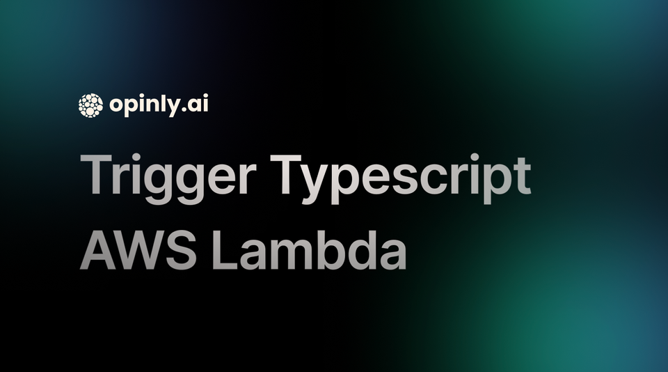 Trigger a Typescript AWS Lambda on Receiving an Email with SES